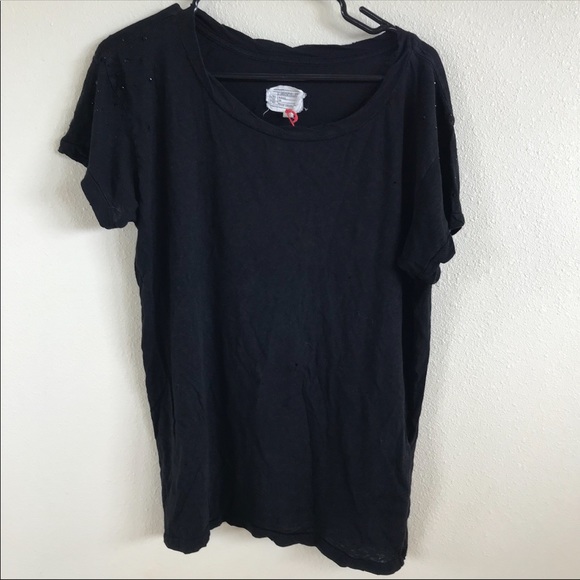 Current/Elliott Tops - Distressed Tee Current/Elliott Tops - Distressed Tee